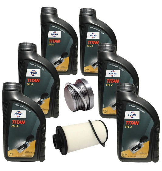 Audi DSG Gear Oil Service Kit. 6 Speed DSG 02E (DQ250) Gearbox Oil Service Kit