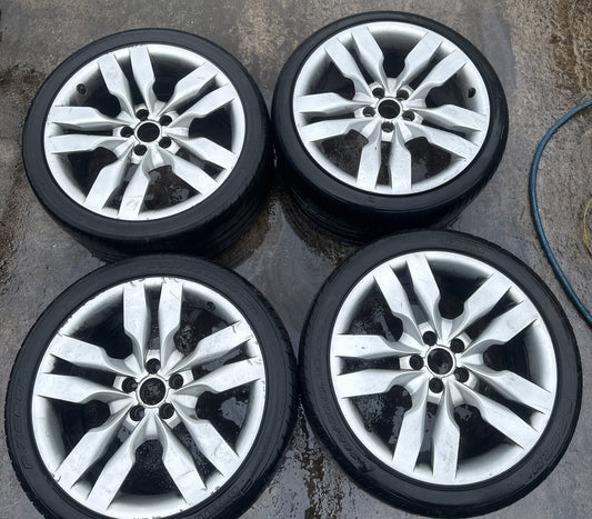 GENUINE AUDI C6 S6 RS6 A6 ALLOY WHEELS 19 INCH 4F0601025AT 265 / 35 / 19