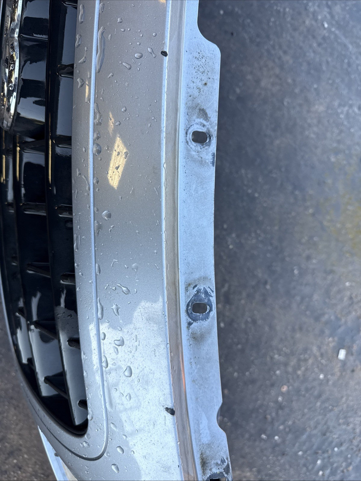 Genuine Audi TT Mk1 8N Front Bumper LY7J Avus Silver *225bhp*98-06