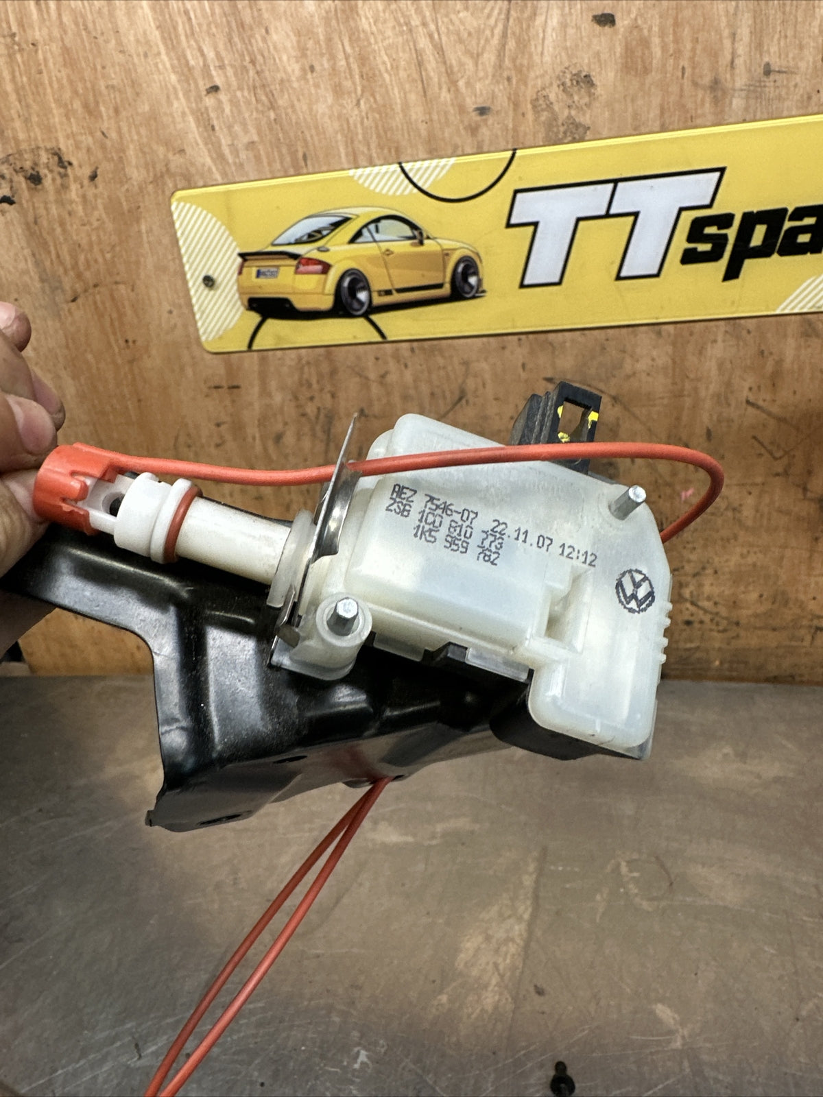 2008 AUDI TT 8J MK2 PETROL FUEL FILLER FLAP ACTUATOR MOTOR 8J0809985C
