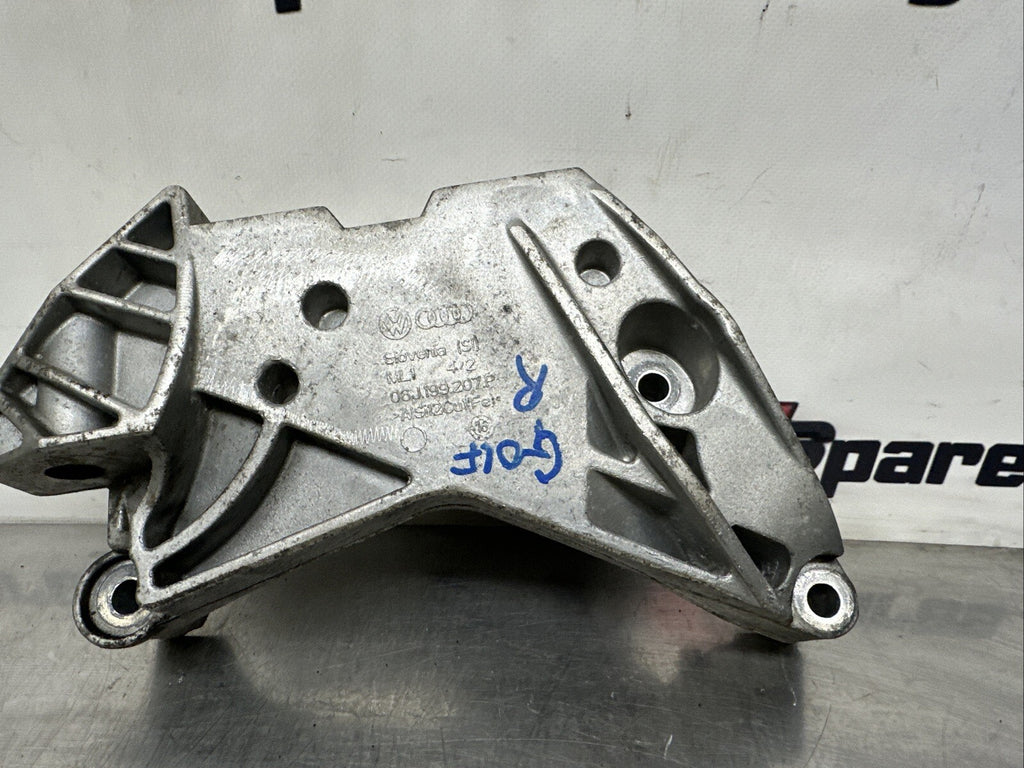 GENUINE 16-19 VW GOLF R MK7.5 AUDI S3 8V 2.0 ENGINE MOUNT BRACKET 06J199207P