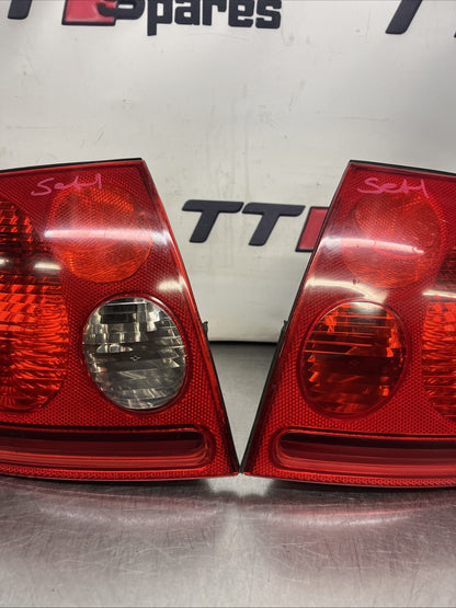 AUDI TT MK1 REAR LIGHTS PAIR 8N 99-06 Late Clear Reverse