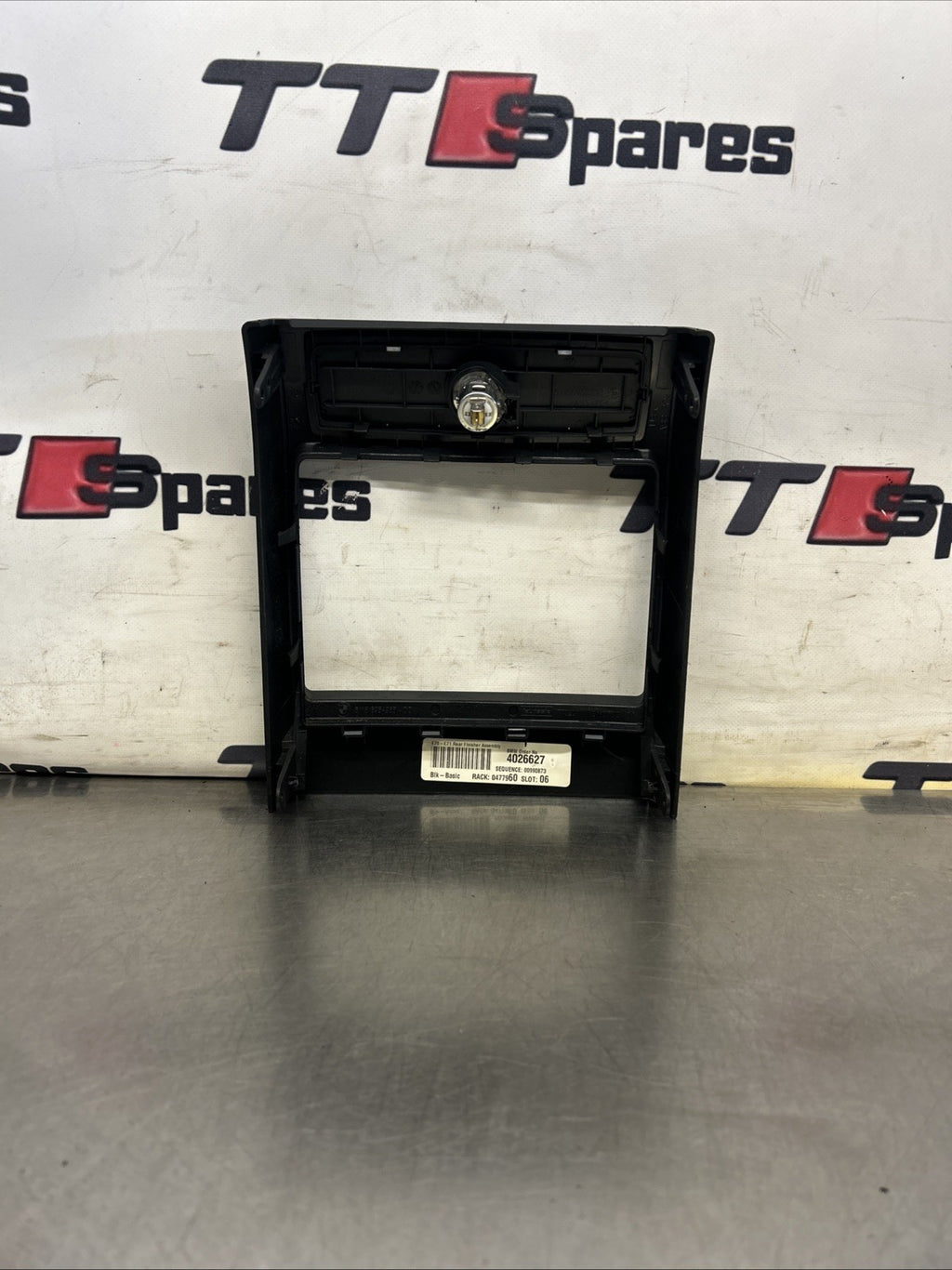 BMW X5 E70 Centre Console Trim Rear Cover Finisher Black 6954956