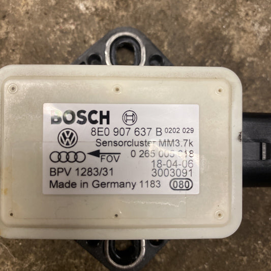 AUDI S4 A6 C6 2.7TDI 08 RHD / ESP YAW RATE SENSOR / 8E0907637B