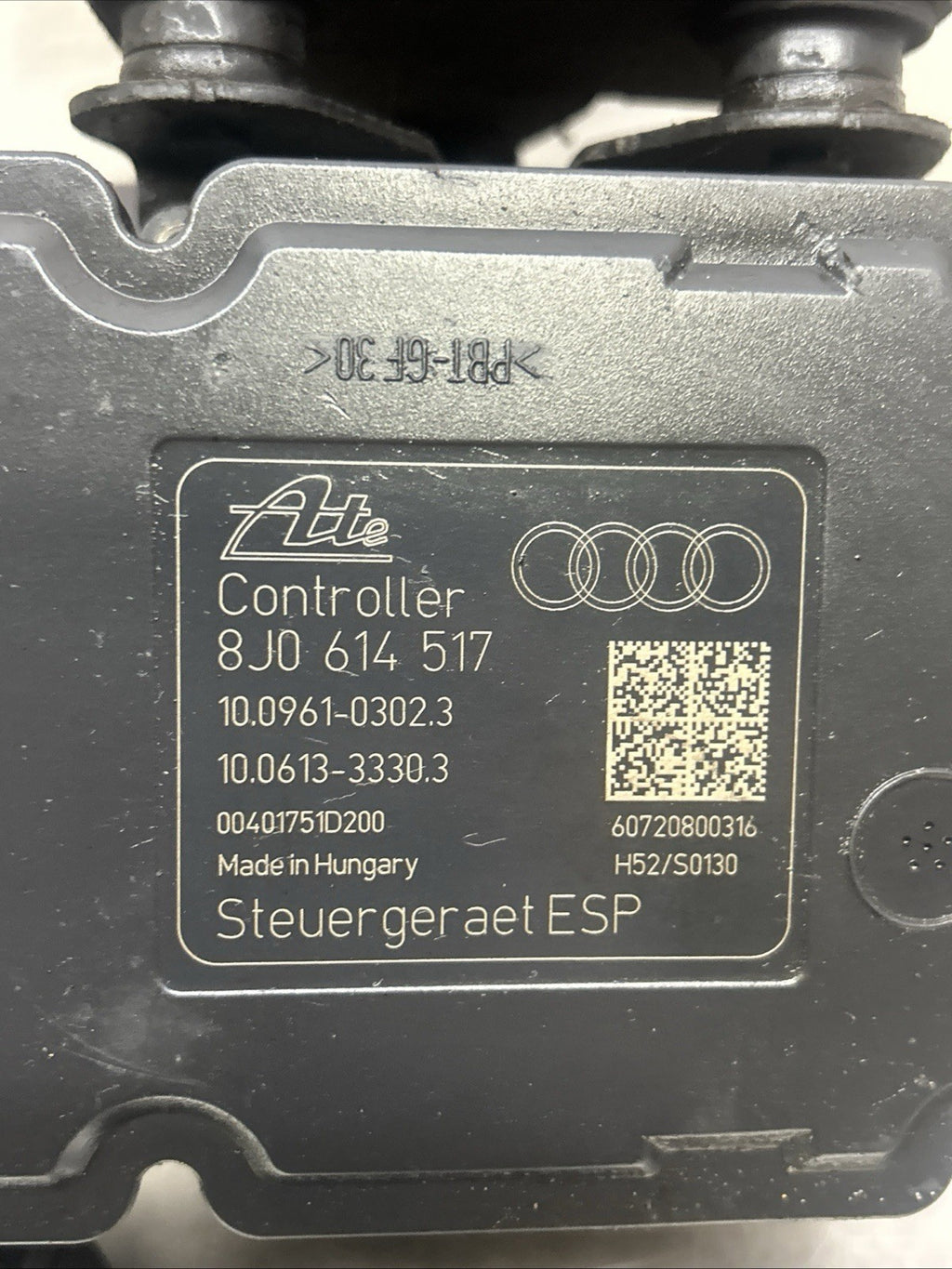 2010-2014 AUDI TT MK2 8J ABS Pump Modulator Control Unit 8J0614517B