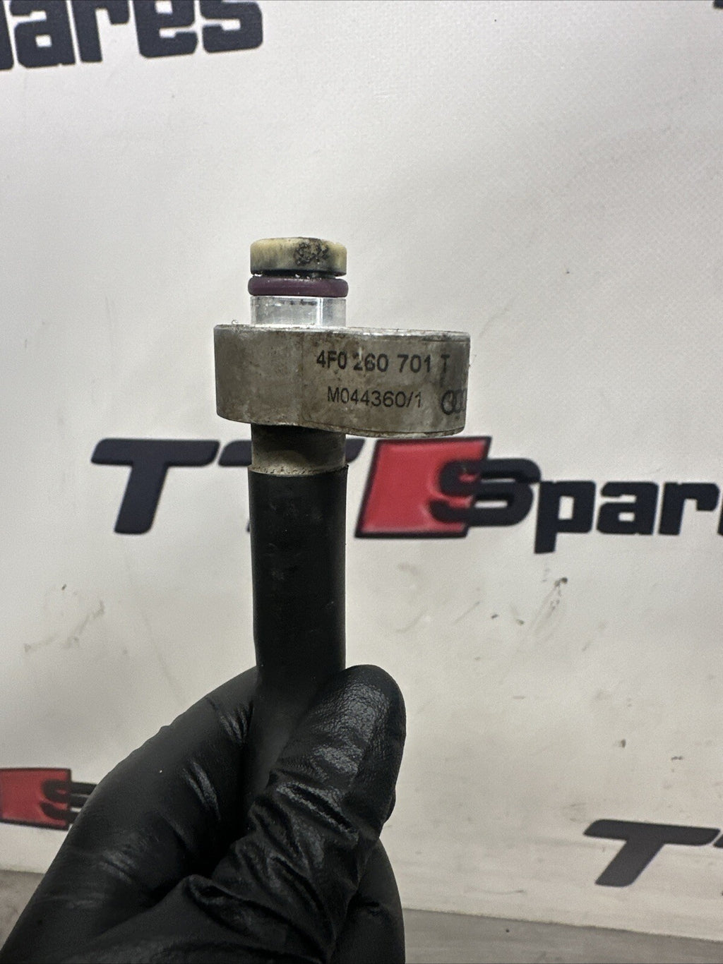 2008 AUDI S6 5.2 V10 BXA A/C AIR CON PIPE 4F0260701T