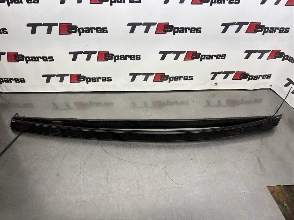 AUDI TT MK1 8N 98-06 COUPE PAIR ROOF GUTTER TRIMS RAILS Black