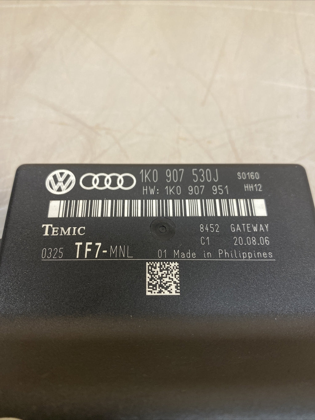 AUDI TT 2006 Mk2 (8J) Gateway Control Module 1K0907530J