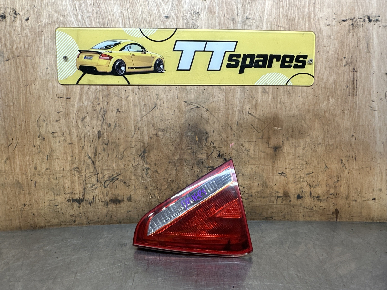 8T0945094 Audi A5 8T 07-11 Pre-Facelift Drivers Right Inner Rear Light 