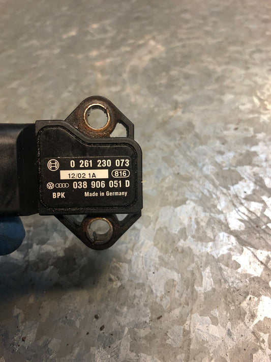 Audi TT 8n VW Seat Skoda Pressure Sensor 038906051D 0261230073