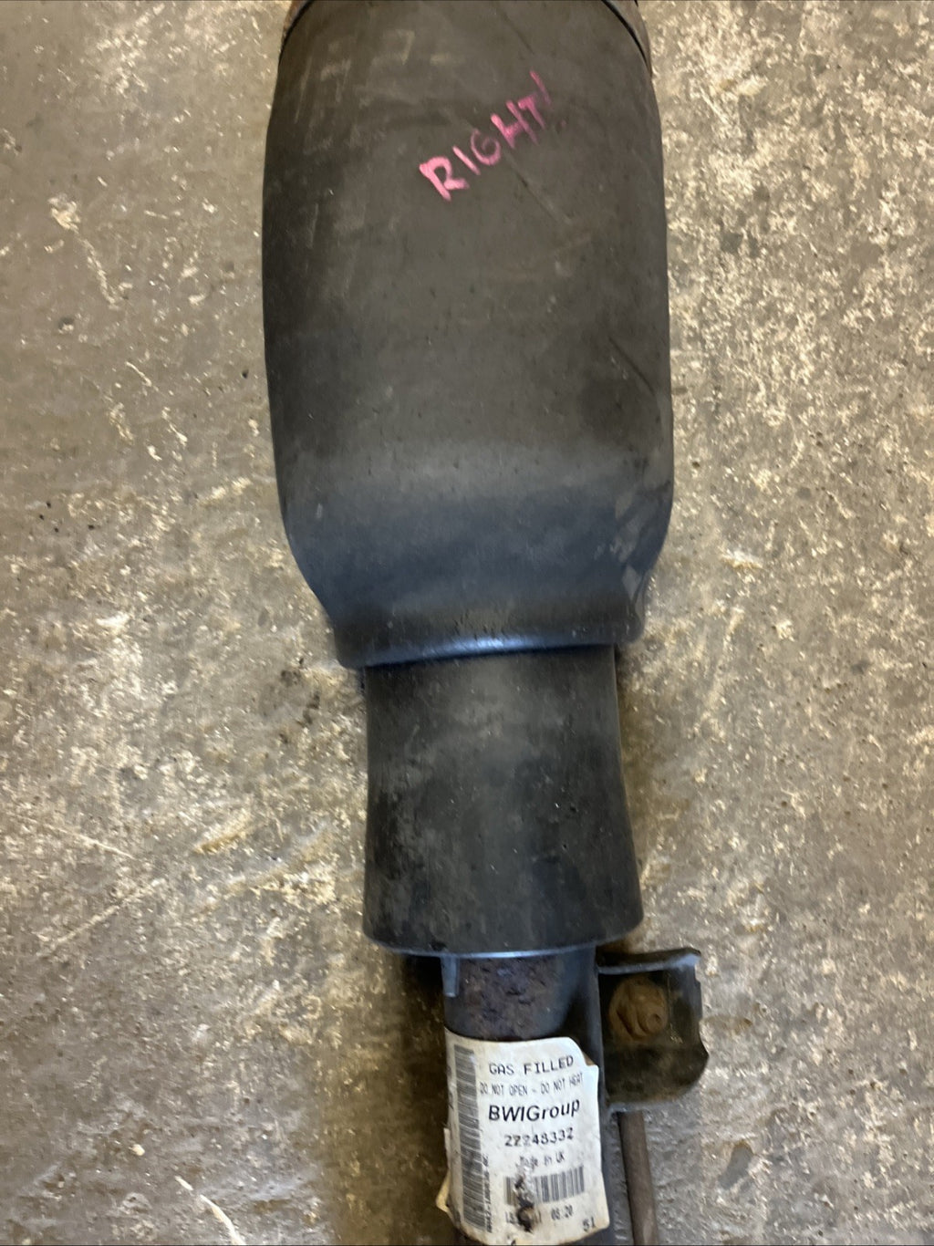 22248332 right suspension strut for LAND ROVER RANGE AH42-18B036-AC