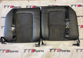Genuine Audi TT Mk1 Half Alcantara Black Leather Seat*REAR BACK SEATS ONLY*98-06