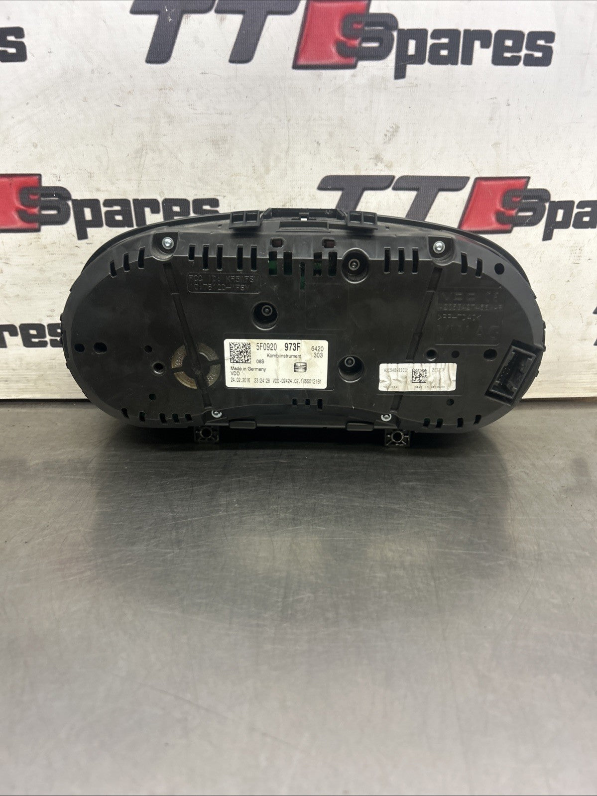 2013-2017 SEAT LEON MK3 CUPRA INSTRUMENT CLUSTER SPEEDOMETER CLOCK 5F0920973F