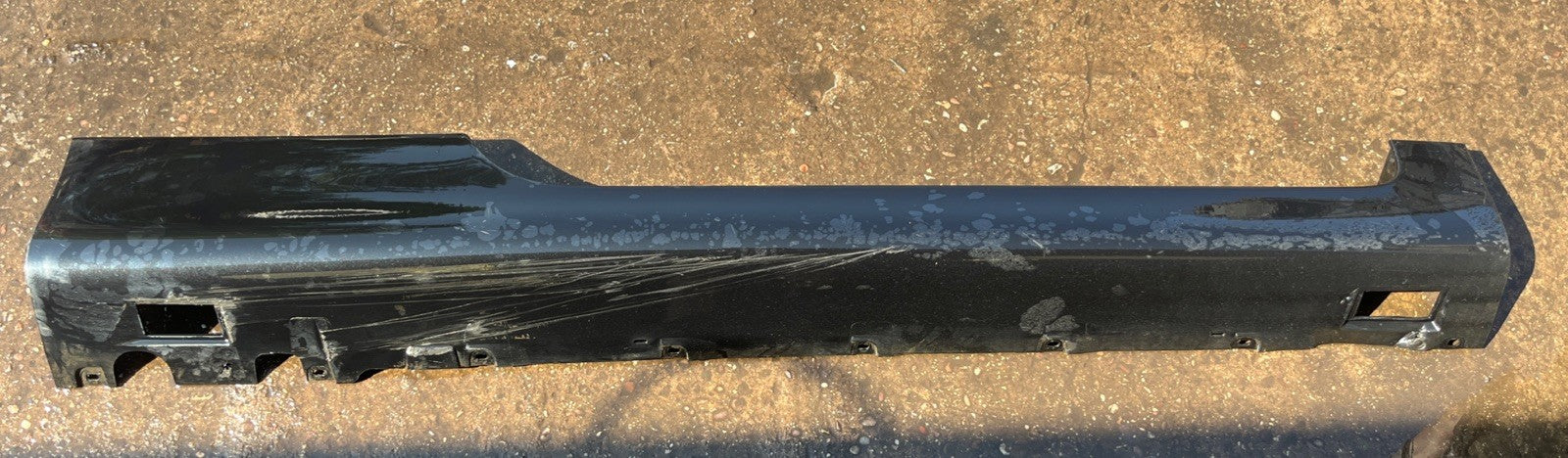 Audi TT Mk2 8J 2006-2014 Driver/Right/OS Sill Cover Side Skirt in Black