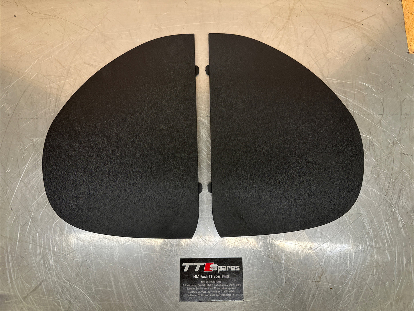 98-06 AUDI TT MK1 DASHBOARD SIDES x2 END TRIM COVERS (PAIR) 8N0857086 8N0857085