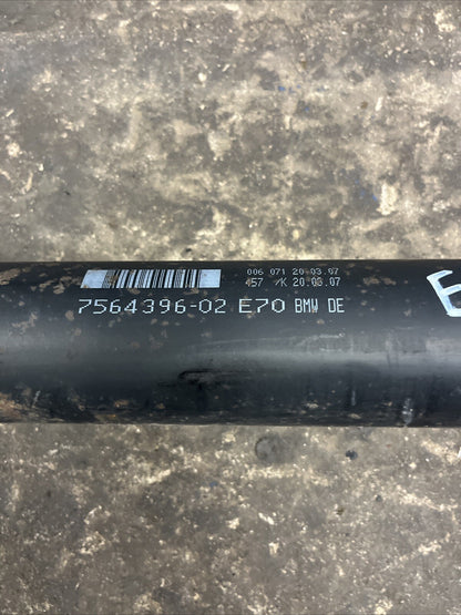 BMW X5 PROPSHAFT 3.0 D DIESEL AUTOMATIC 7564396 E70 2007
