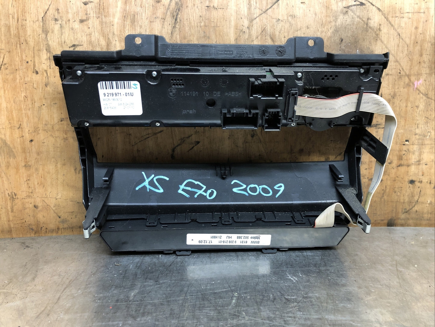 Genuine BMW E70 X5 Climate Heater Control Air Conditioning 9219971 9 219 971