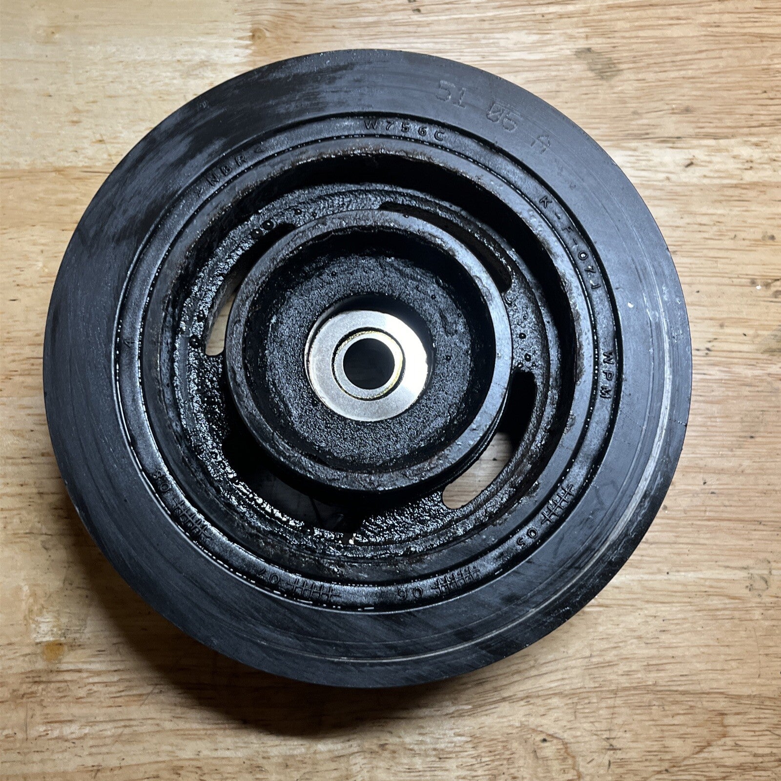 RANGE ROVER L322 3.6 TDV8 CRANK SHAFT PULLEY 6H4Q-6B319-CA 2006-2009 #SS039