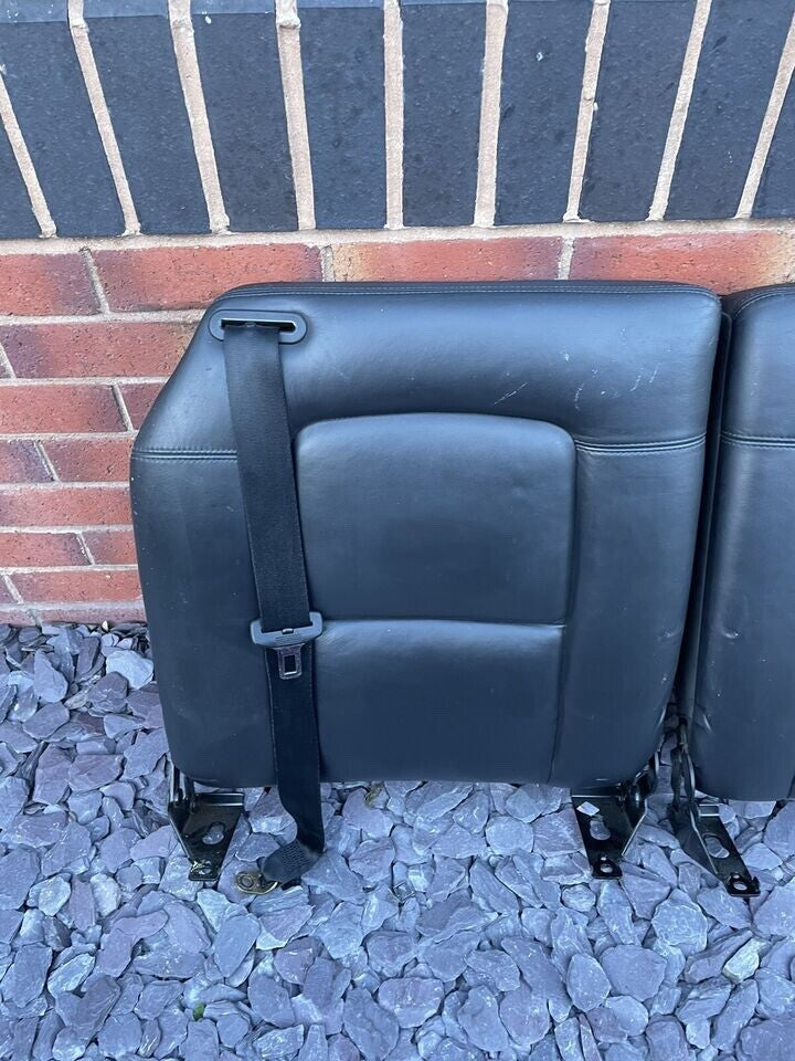 Genuine Audi TT Mk1 Black Leather Seats*REAR BACK SEATS ONLY*98-06*VGC