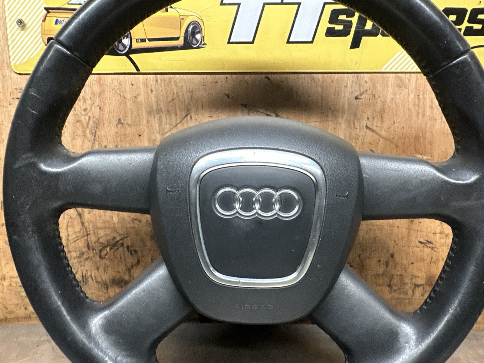  8P0419091CD1KT 2007 AUDI A3 1.9 TDi Special Edition 5DR LEATHER STEERING WHEEL