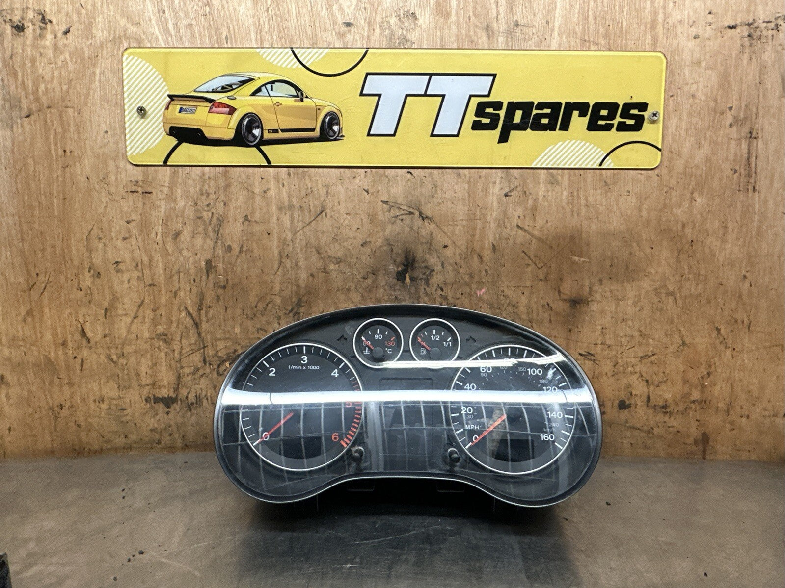 8P0920951KX 2007 AUDI A3 8P 1.9 TDI BXE SPEEDOMETER INSTRUMENT CLUSTER 