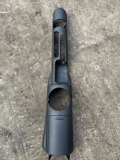 Audi TT Mk1 8N 1998-2006 Centre Console Assembly with Rear Cubby Door in Black