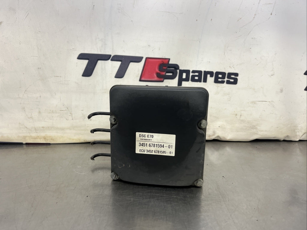 BMW X5 ABS PUMP CONTROL MODULE 3.0D 6781594 E70 2009