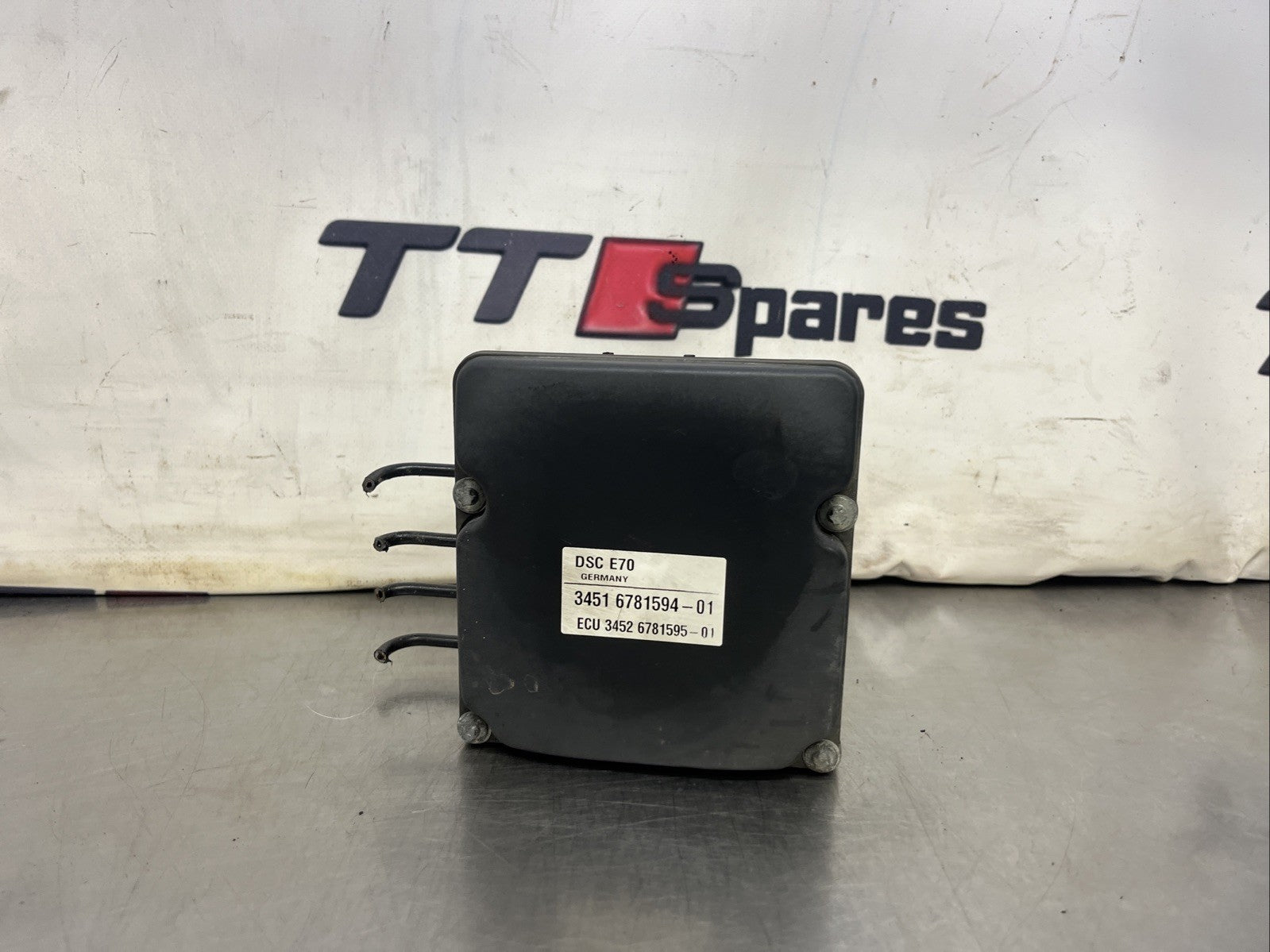 BMW X5 ABS PUMP CONTROL MODULE 3.0D 6781594 E70 2009