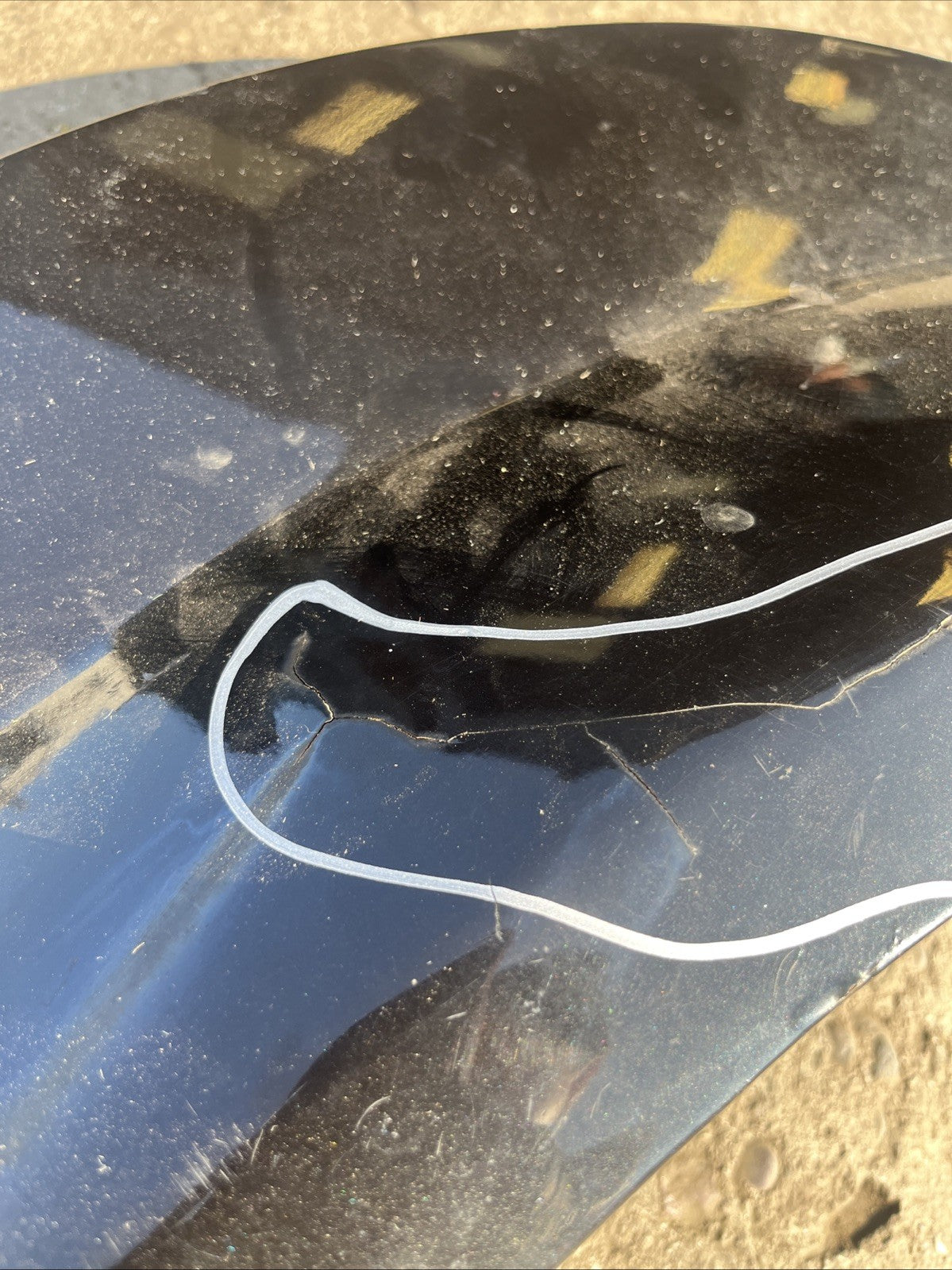AUDI TT MK1 8N 98-06 LEFT NEAR SIDE FRONT WING FENDER Black