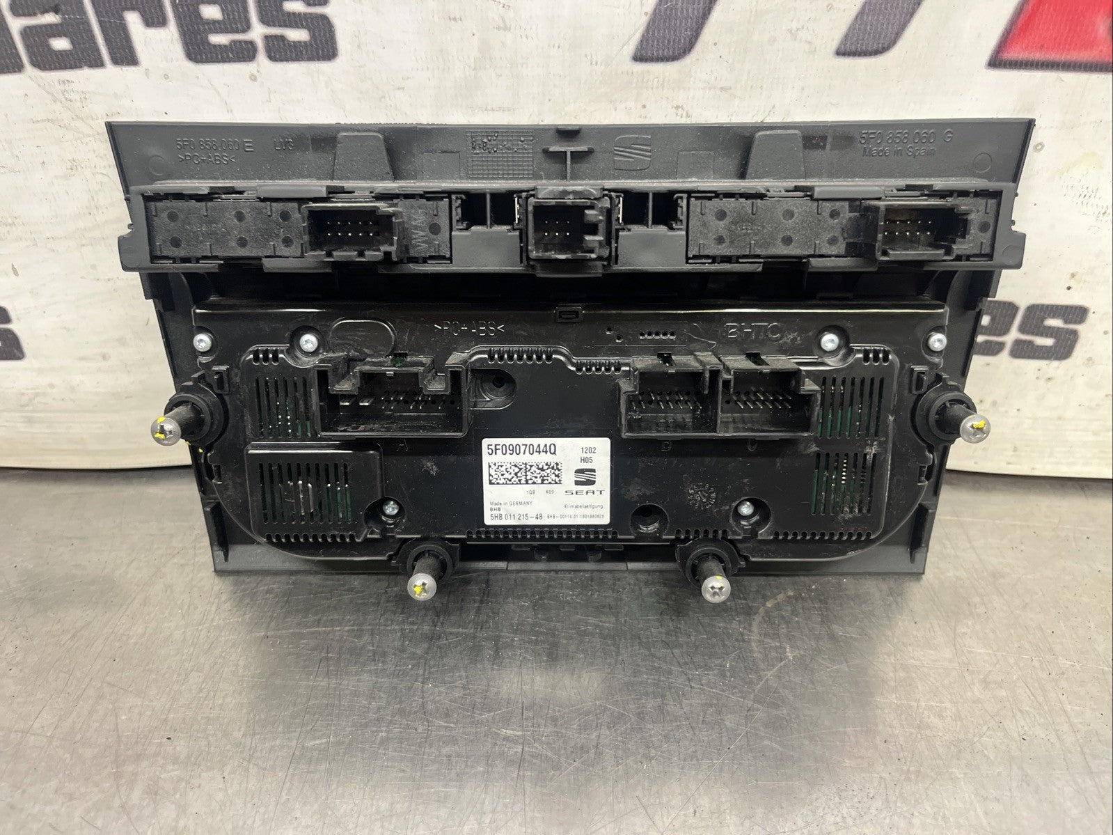 2012-2020 MK3 5F SEAT LEON HEATER CONTROL PANEL ASSEMBLY 5F0907044q