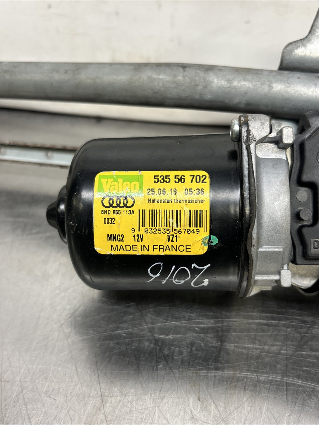 99-06 Audi TT MK1 wiper motor OEM genuine 2019 year of manufacture