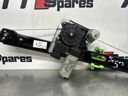 2009 BMW 3 SERIES 4DR REAR DRIVER SIDE WINDOW REGULATOR MOTOR 7075884 #9