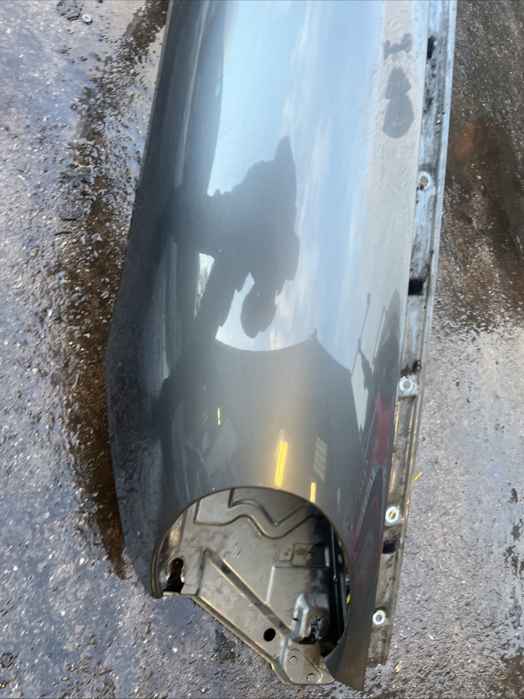 2007  GEN 1 987 PORSCHE BOXSTER FRONT WING RH DRIVER SIDE GREY M7W