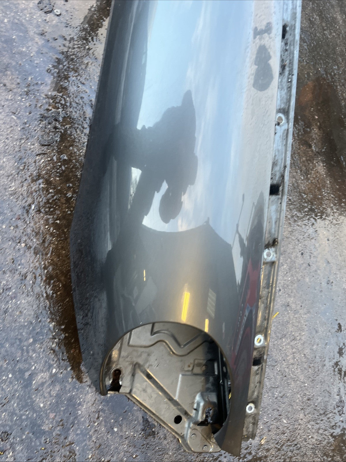 2007  GEN 1 987 PORSCHE BOXSTER FRONT WING RH DRIVER SIDE GREY M7W