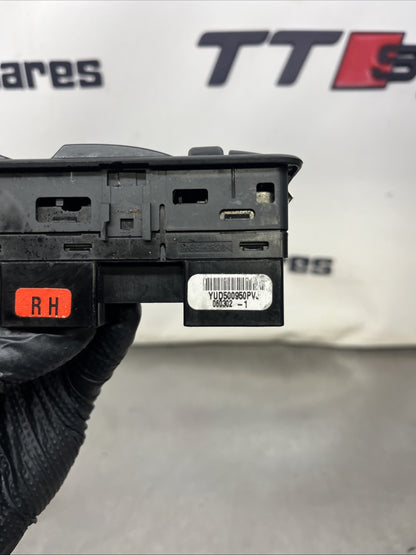 YUD500950PVJ Land Rover Discovery 3 Window Control Switch Right Front 2005