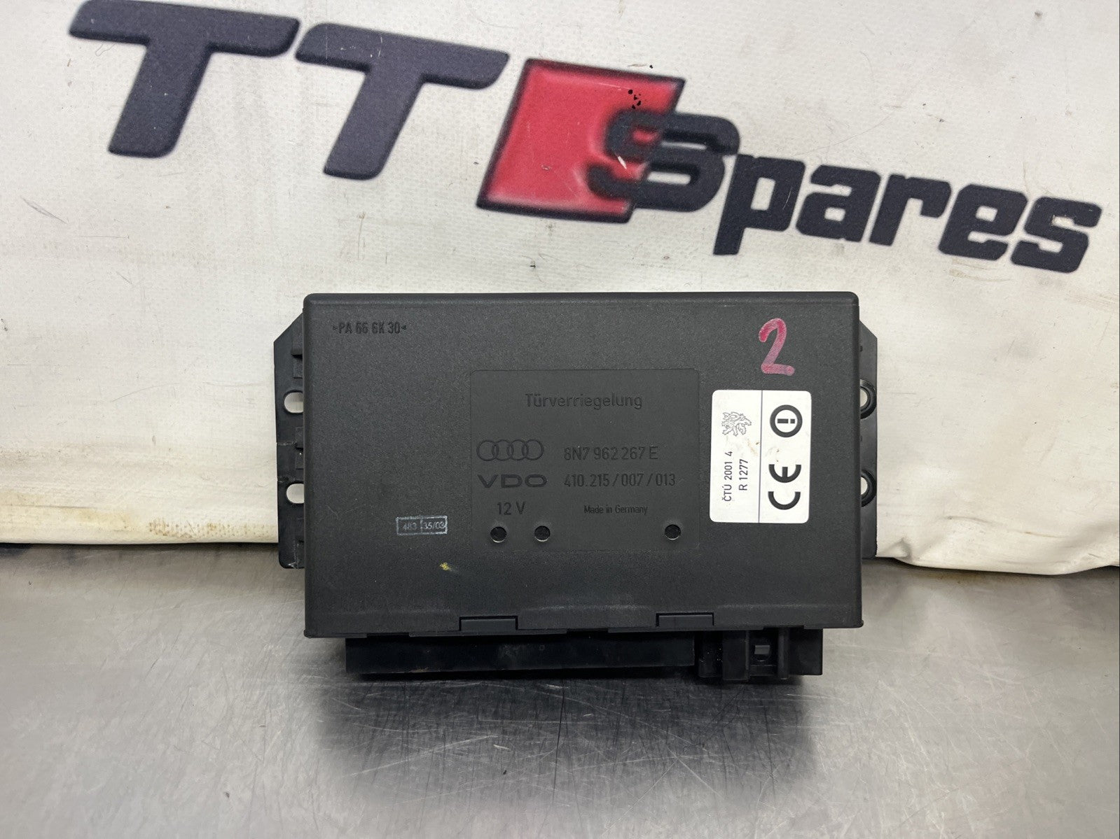 Audi TT Convertible CCM comfort control module 8N7962267E Roadster 8N