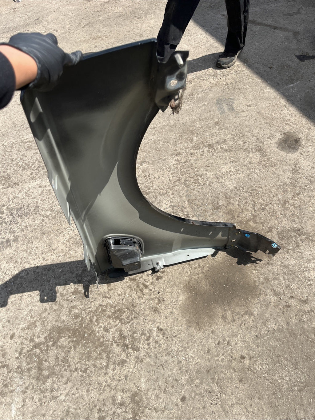 RANGE ROVER SPORT FRONT WING PASSENGER SIDE NEARSIDE LH 2007 5 DOOR JAVA BLACK 