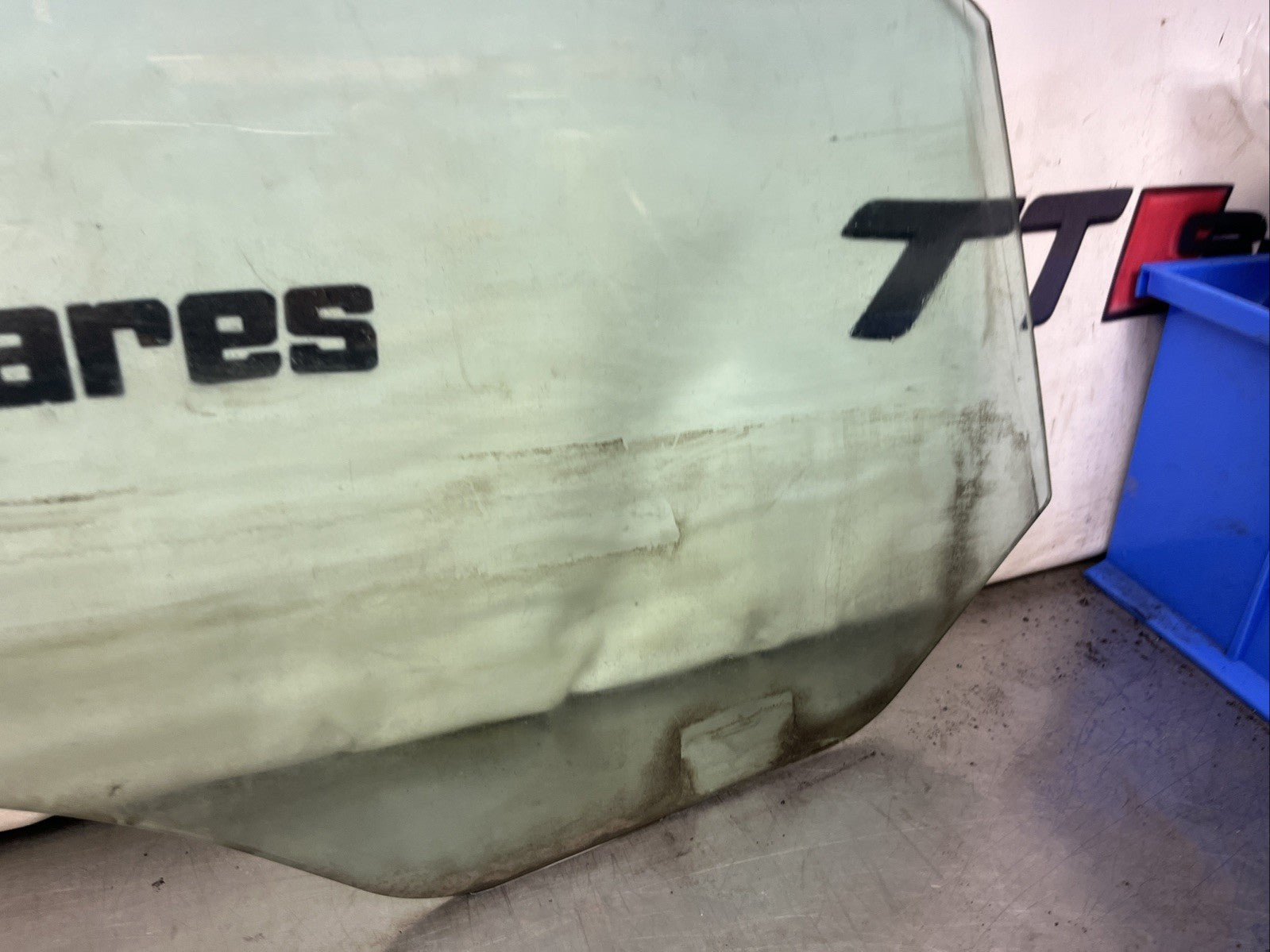 2009 AUDI TT Mk2 (8J) DRIVERS SIDE Window O/S Roadster