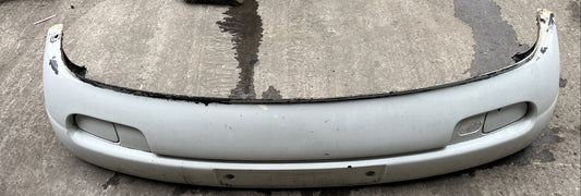 VW T4 TRANSPORTER 2001 1.9 TD SHORT NOSE PAINTED FRONT BUMPER 7D08072212BC