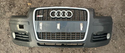 AUDI A3 8P PRE FL QUATTRO S LINE FRONT BUMPER BLACK LZ9Y 2004-2008