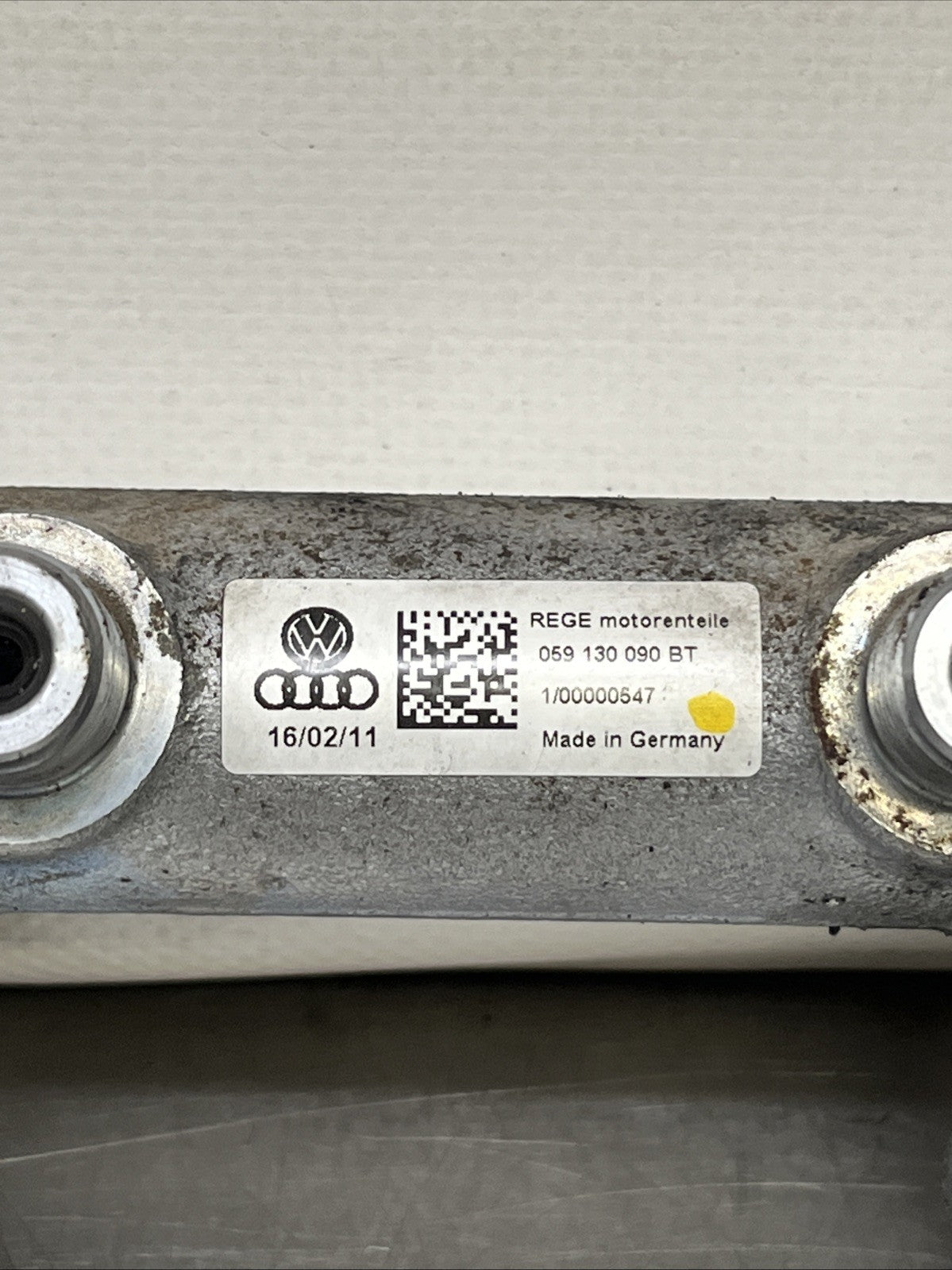 AUDI Q7 S LINE 3.0 DIESEL 2011 FUEL RAIL 059130090BT