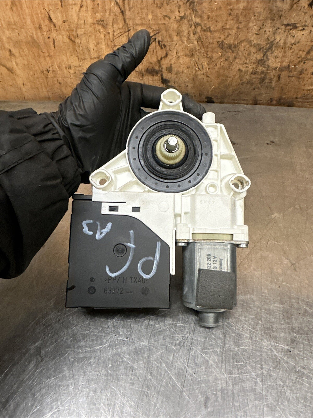  8P0959802E 2006 AUDI A3 PASSENGER FRONT LEFT SIDE WINDOW MOTOR