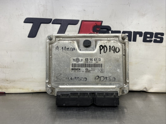 2001 VW PASSAT 1.9 DIESEL ENGINE CONTROL UNIT 038906019ER