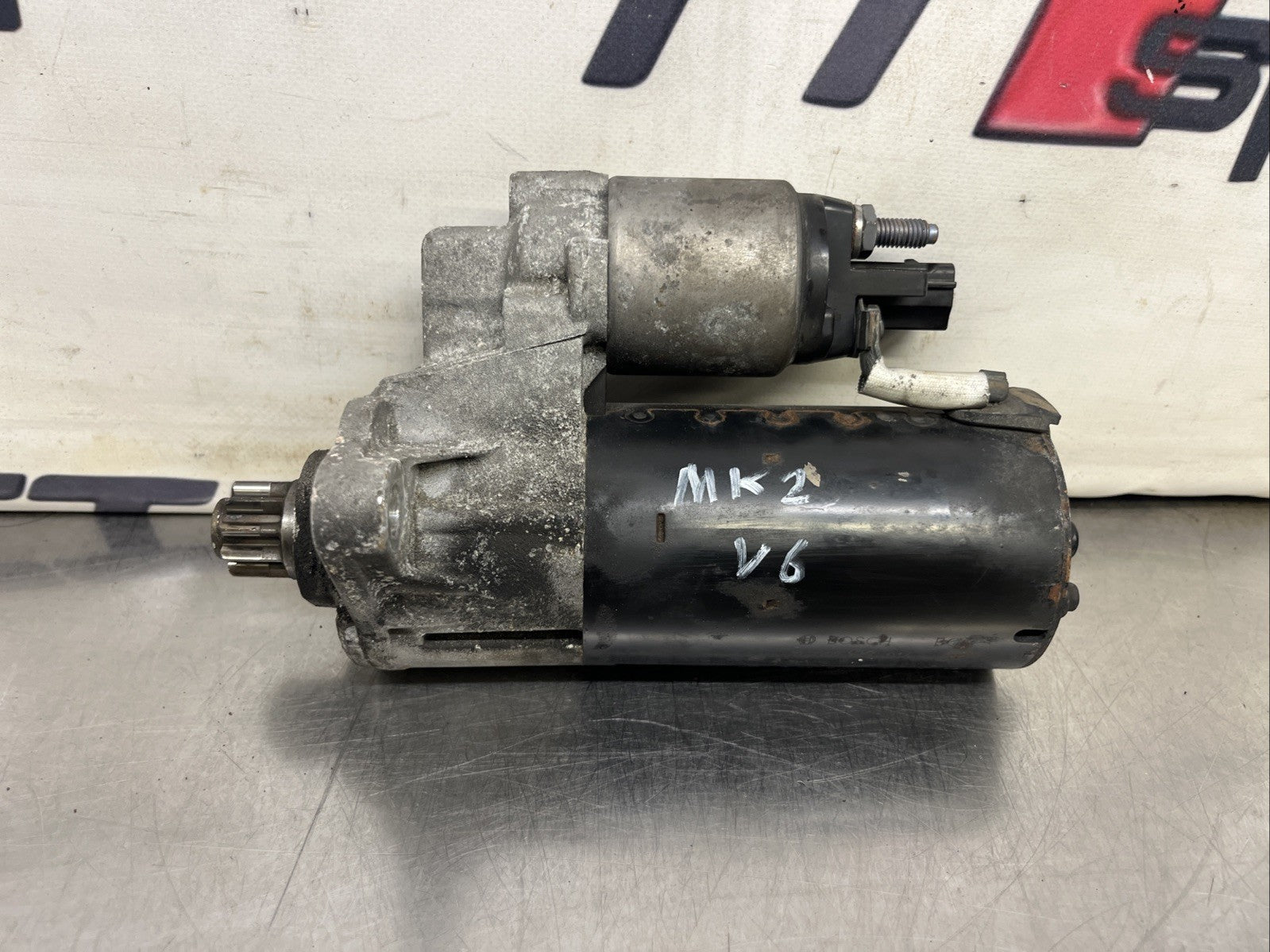 AUDI TT MK2 8J STARTER MOTOR V6 PETROL 3.2  R32 GOLF AUTO DSG 06-14 BUB