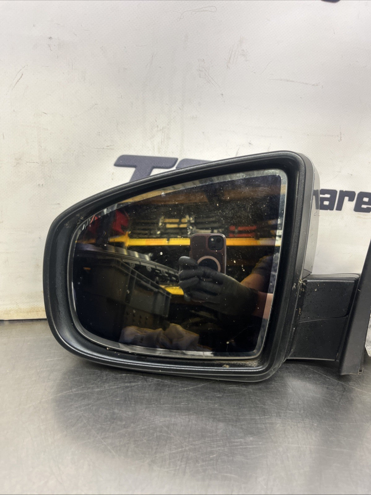 BMW X5 E70 07-13 NEARSIDE LEFT  AUTO DIMMING WING MIRROR Space Grey
