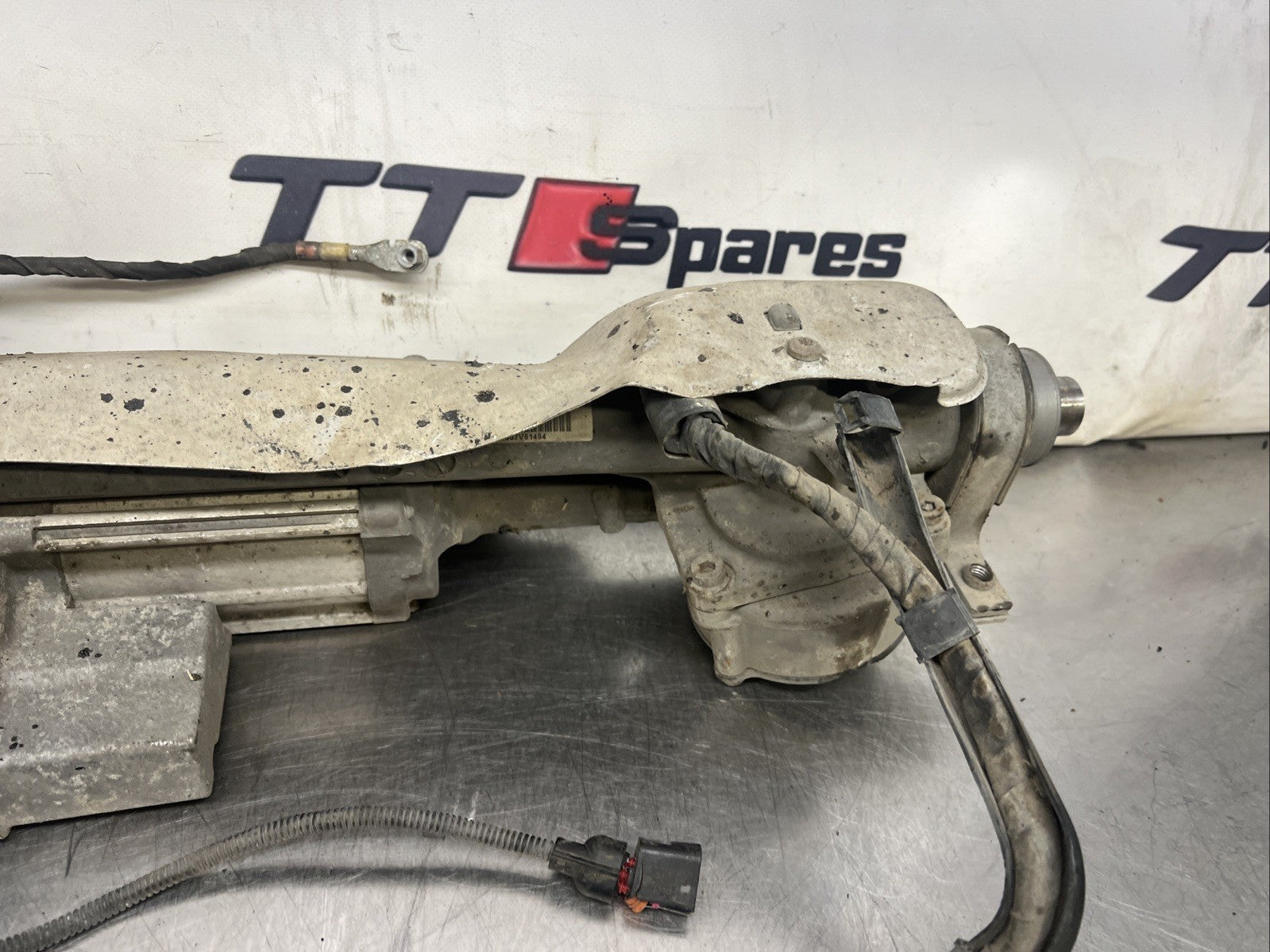 2007 AUDI TT 8J V6 QUATTRO 3.2 P AUTO POWER STEERING RACK 8J2909143B 8J2423051D