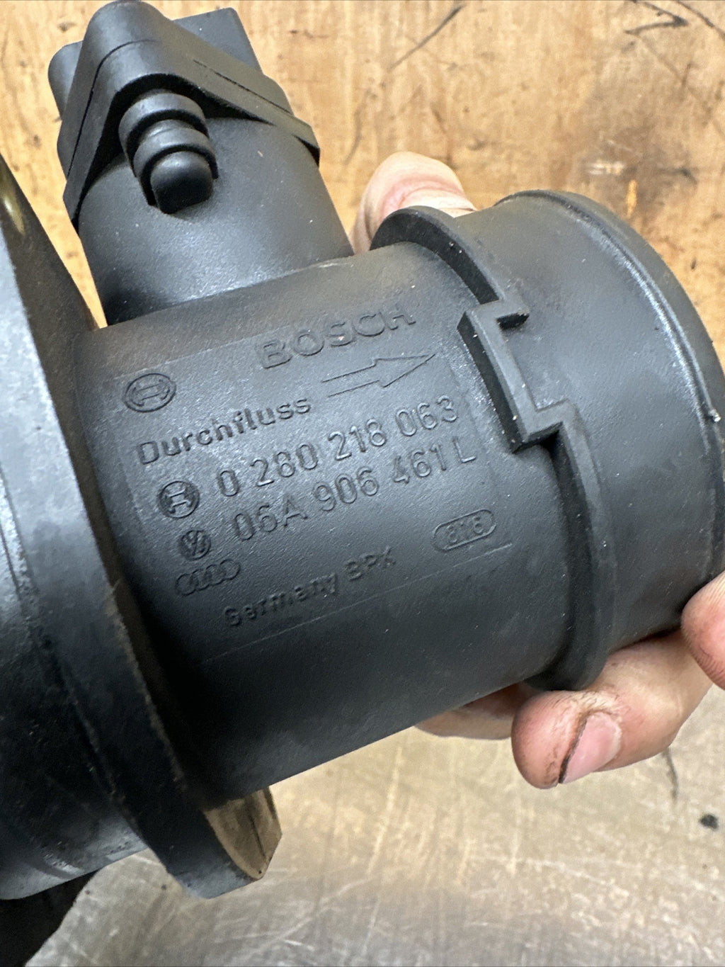 AUDI VW SEAT SKODA MASS AIR FLOW SENSOR MAF MODULE 06A906461L AFTER MARKET