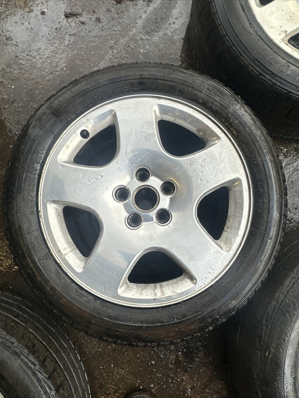 GENUINE AUDI A8 4D D2 COMPETITION 8J X 17" ALLOY WHEEL RIM 4D0601025B 5x