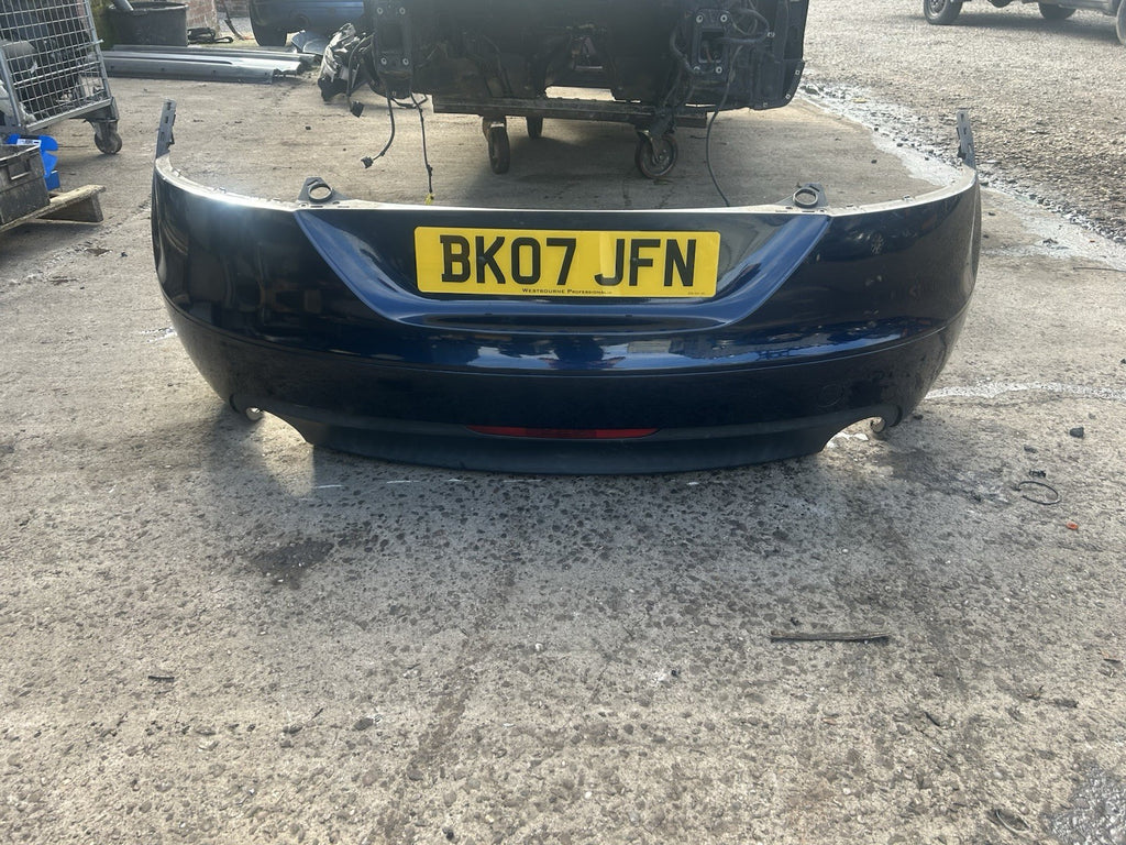2006-2014 AUDI TT MK2 COMPLETE REAR BUMPER IN MORO BLUE PEARL   COMPLETE