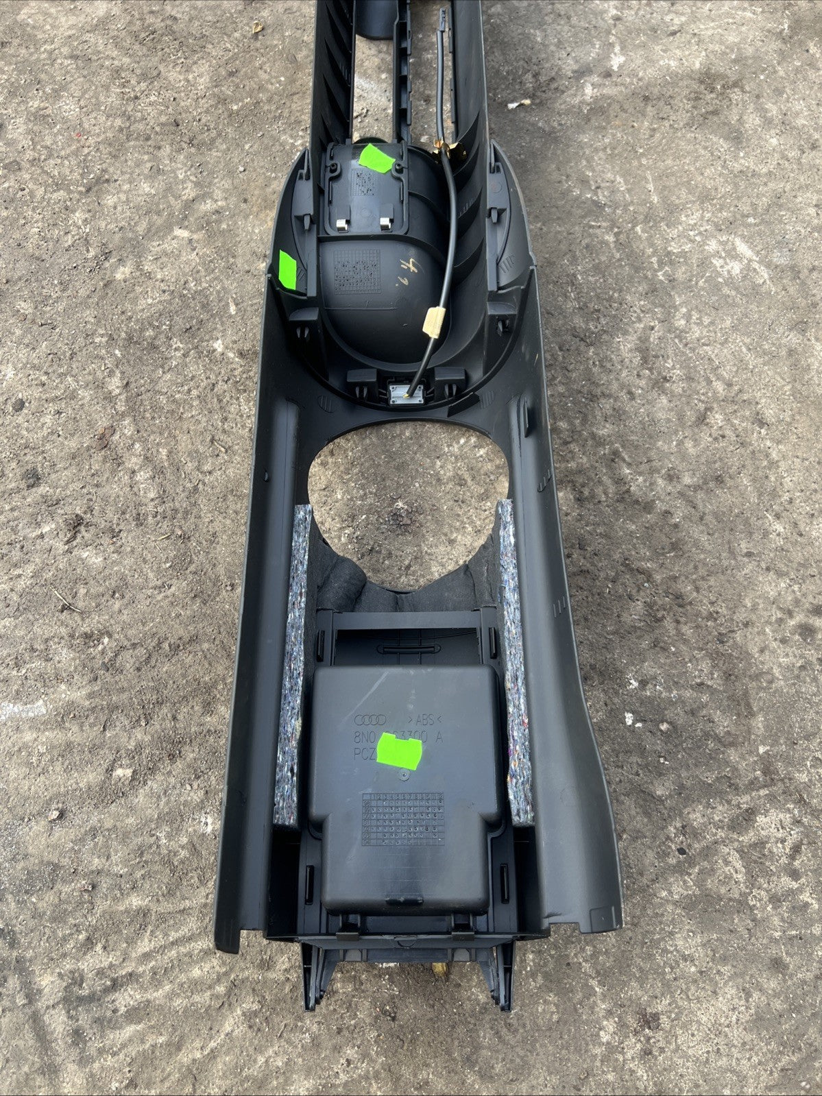 Audi TT Mk1 8N 1998-2006 Centre Console Assembly with Rear Cubby Door in Black